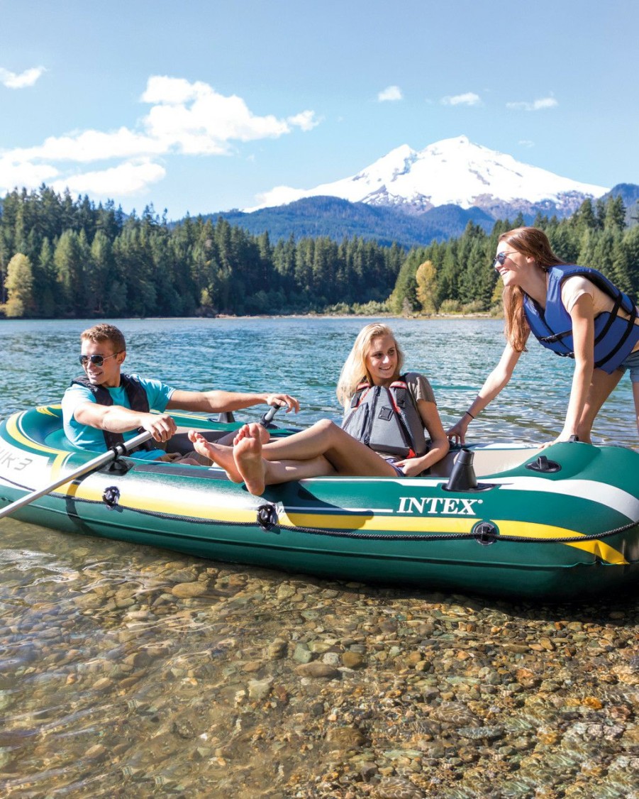 Sporting Goods INTEX | Seahawk™ 3 Inflatable Boat Set - 3 Person