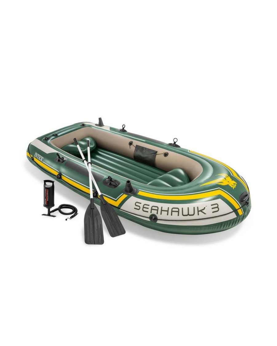 Sporting Goods INTEX | Seahawk™ 3 Inflatable Boat Set - 3 Person