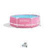 Above Ground Pools INTEX | Pink Metal Frame Above Ground Pool Set - 8' X 30"