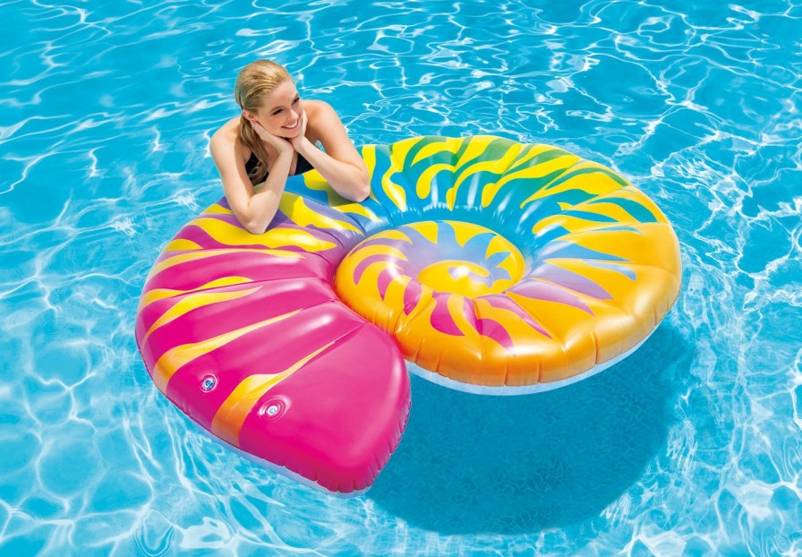 Floats & Toys INTEX | Rainbow Seashell Inflatable Pool Float