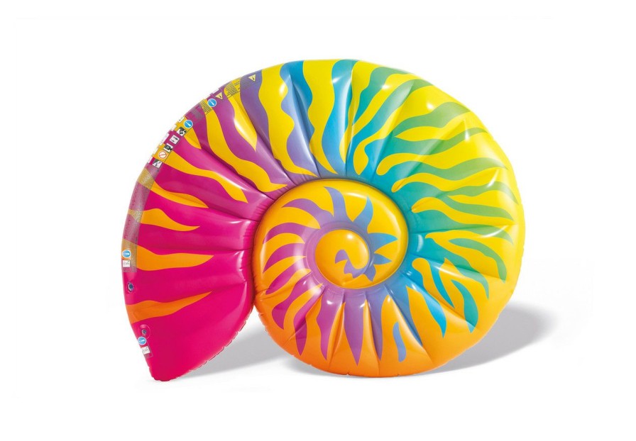 Floats & Toys INTEX | Rainbow Seashell Inflatable Pool Float