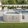 Spas INTEX | Purespa™ Chevron Deluxe Inflatable Hot Tub Set - 6 Person