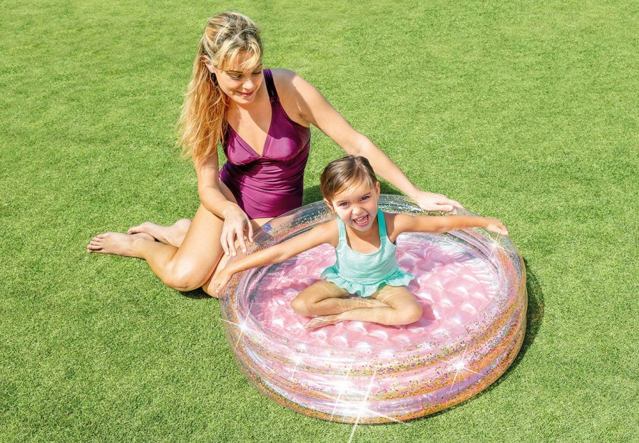 Above Ground Pools INTEX | Sun-Brite® Glitter Mini Inflatable Kiddie Pool