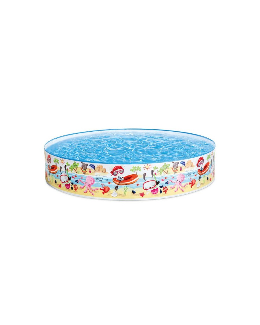 Above Ground Pools INTEX | Snapset® Fun At The Beach Kiddie Pool - 5' X 10"