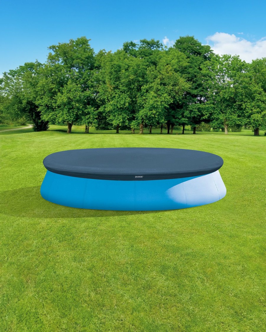 Above Ground Pools INTEX | Pool Cover For 13' Easy Set Swimming Pools