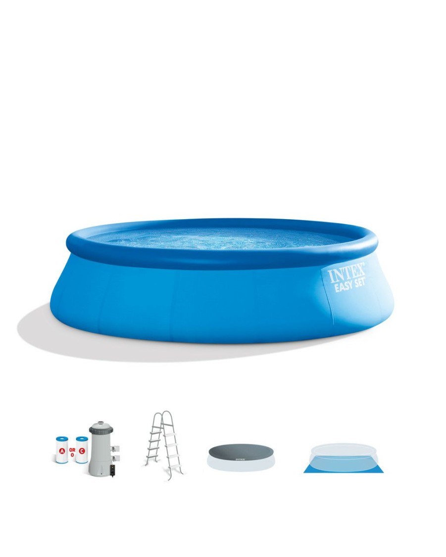 Above Ground Pools INTEX | Easy Set® 15' X 48" Inflatable Pool W/ Filter Pump