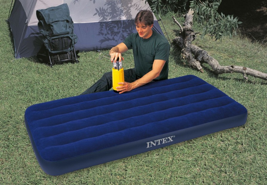 Air Mattresses INTEX | Dura-Beam® Standard Classic Downy Air Mattress 8.75" Twin (Pump Not Included)