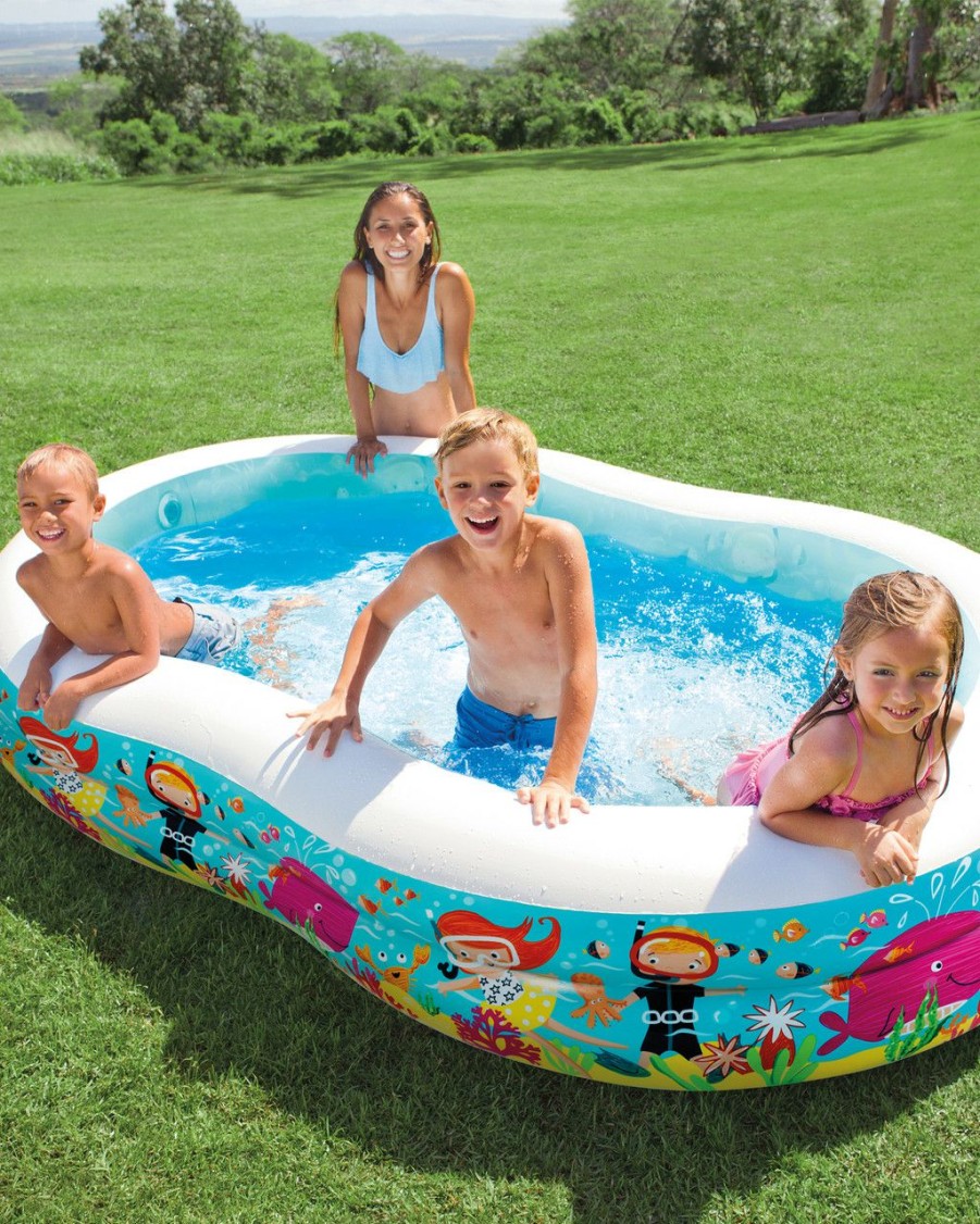 Above Ground Pools INTEX | Swim Center® Snorkel Fun Inflatable Pool