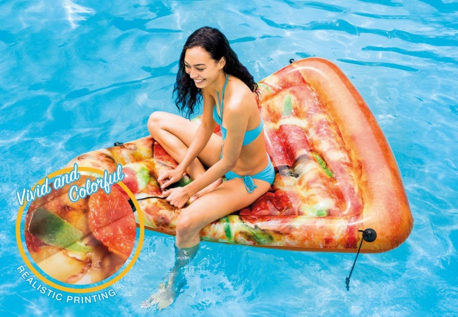 Floats & Toys INTEX | Sliced Pizza Inflatable Floating Mat