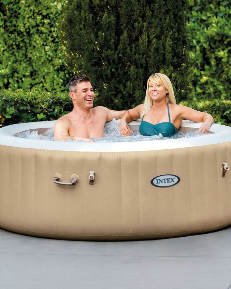 Spas INTEX | Purespa™ Bubble Massage Inflatable Hot Tub - 4 Person