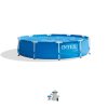 Above Ground Pools INTEX | Metal Frame 10' X 30" Above Ground Pool W/ Filter Pump