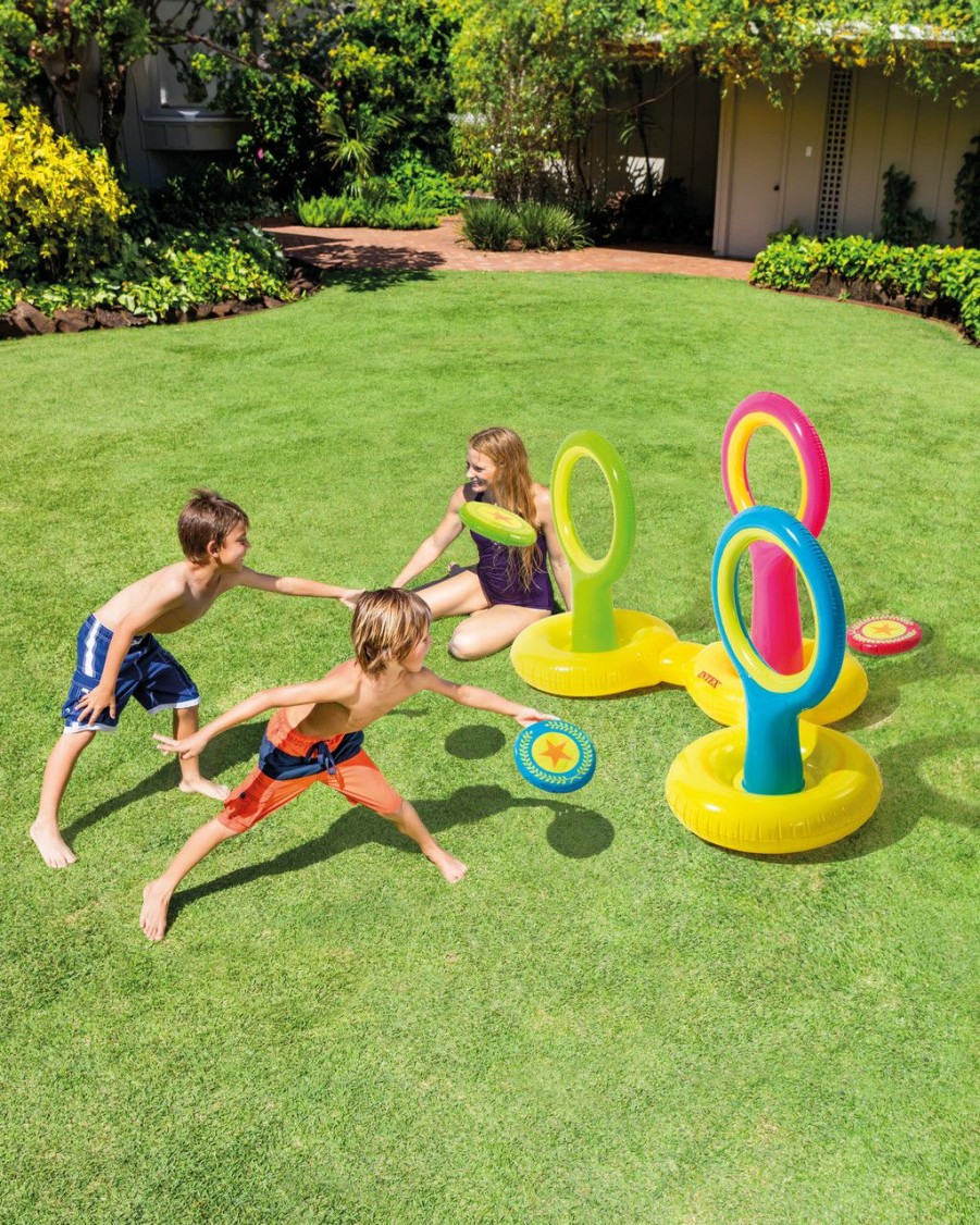 Floats & Toys INTEX | Inflatable Flying Disc Toss Game