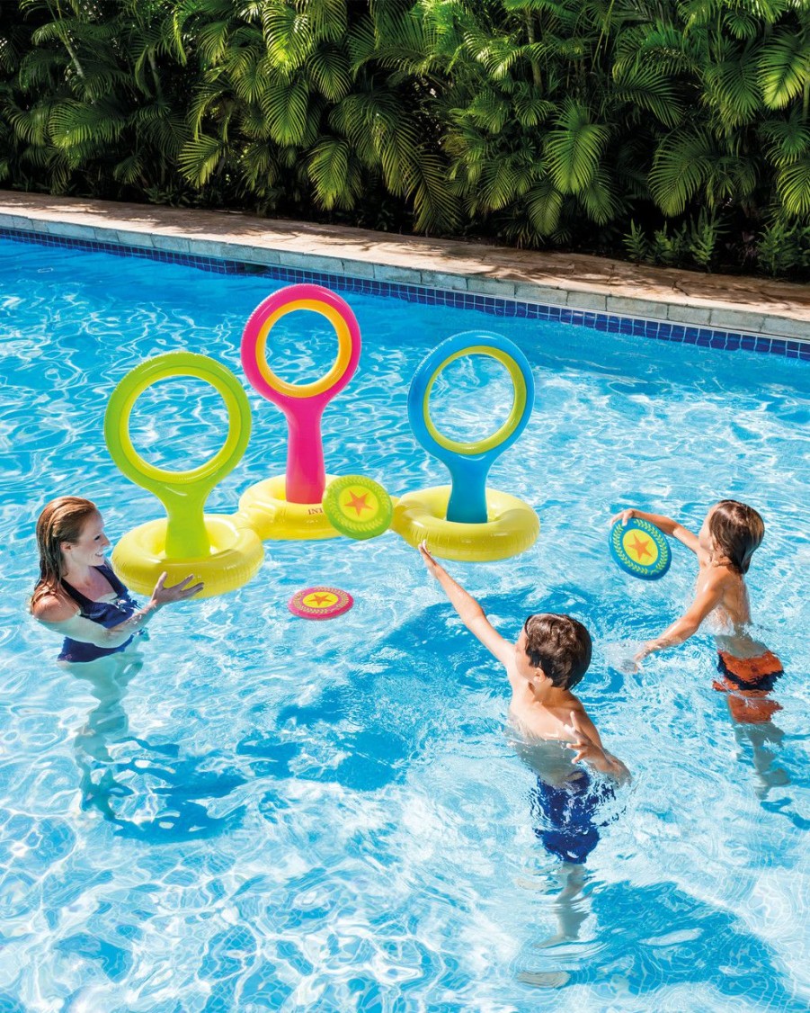 Floats & Toys INTEX | Inflatable Flying Disc Toss Game