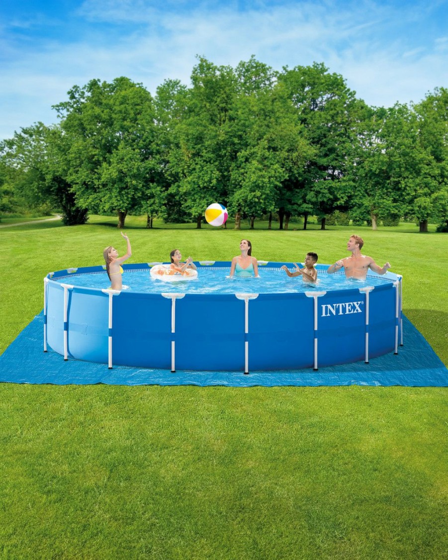 Above Ground Pools INTEX | Metal Frame 18' X 48'' Above Ground Pool W/ Filter Pump