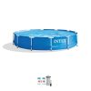 Above Ground Pools INTEX | Metal Frame 12' X 30" Above Ground Pool W/ Filter Pump