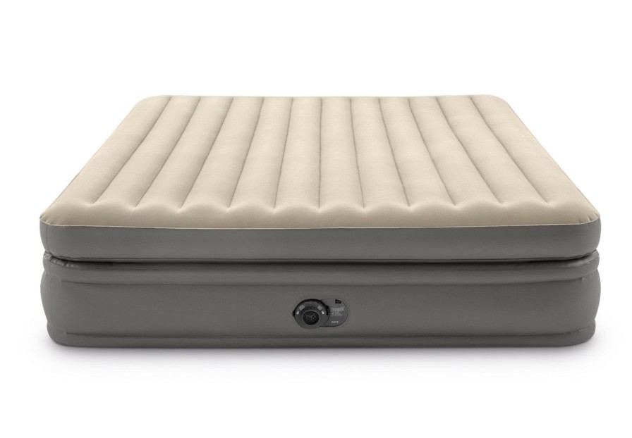 Air Mattresses INTEX | Dura-Beam® Plus Prime Comfort Air Mattress 20" King W/ Built-In Electric Pump