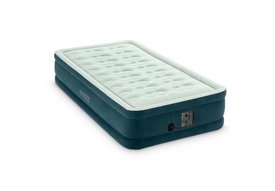 Air Mattresses INTEX | Dura-Beam® Plus Dream Lux Pillowtop Air Mattress - 15" Twin W/ Built-In Electric Pump