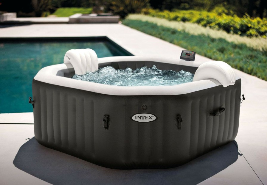 Spas INTEX | Purespa™ Jet And Bubble Deluxe Inflatable Hot Tub Set - 4 Person