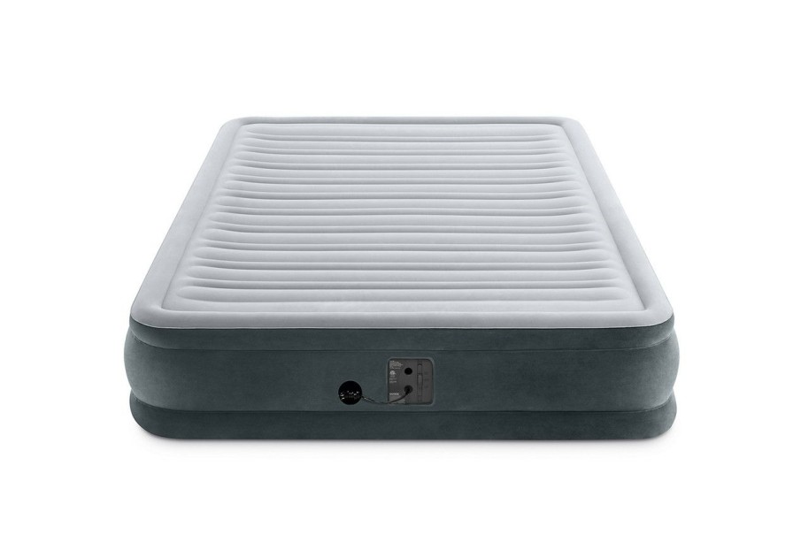 Air Mattresses INTEX | Dura-Beam® Deluxe Comfort-Plush Air Mattress - 13" Queen W/ Built-In Electric Pump