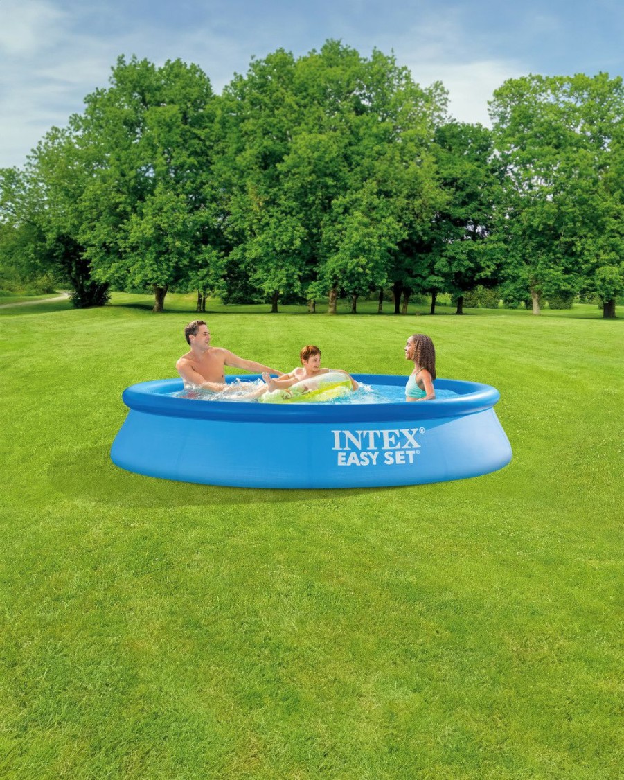 Above Ground Pools INTEX | Easy Set® 10' X 24" Inflatable Pool W/ Filter Pump