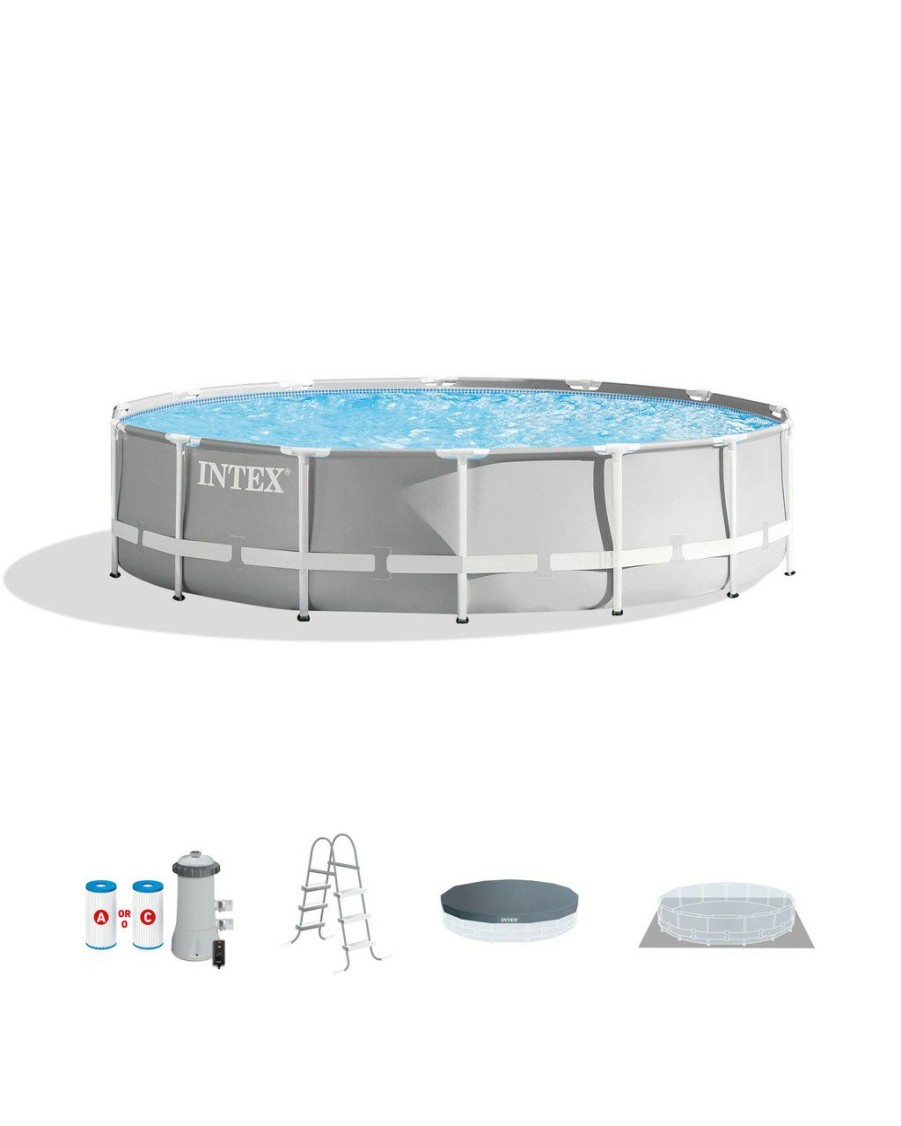 Above Ground Pools INTEX | Prism Frame™ 14' X 42" Above Ground Pool Set