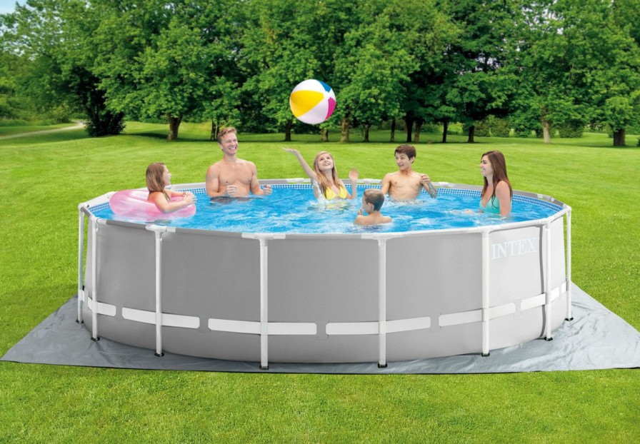 Above Ground Pools INTEX | Prism Frame™ 16' X 48" Above Ground Pool W/ Filter Pump