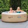 Spas INTEX | Purespa™ Bubble Massage Inflatable Hot Tub W/ Energy Efficient Cover - 4 Person