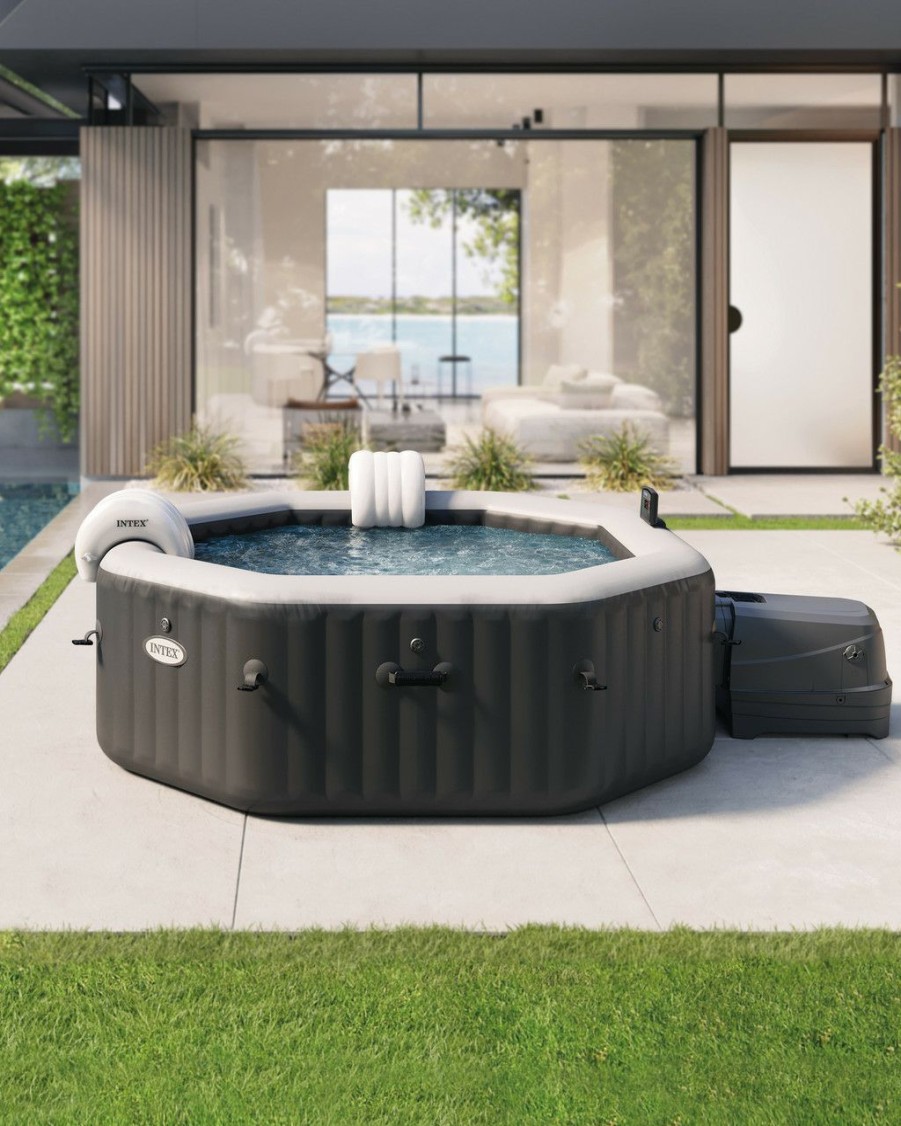 Spas INTEX | Purespa™ Jet And Bubble Deluxe Inflatable Hot Tub Set - 6 Person