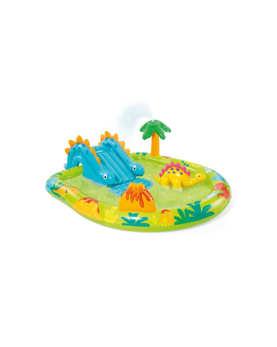 Floats & Toys INTEX | Little Dino Inflatable Play Center W/ Slide