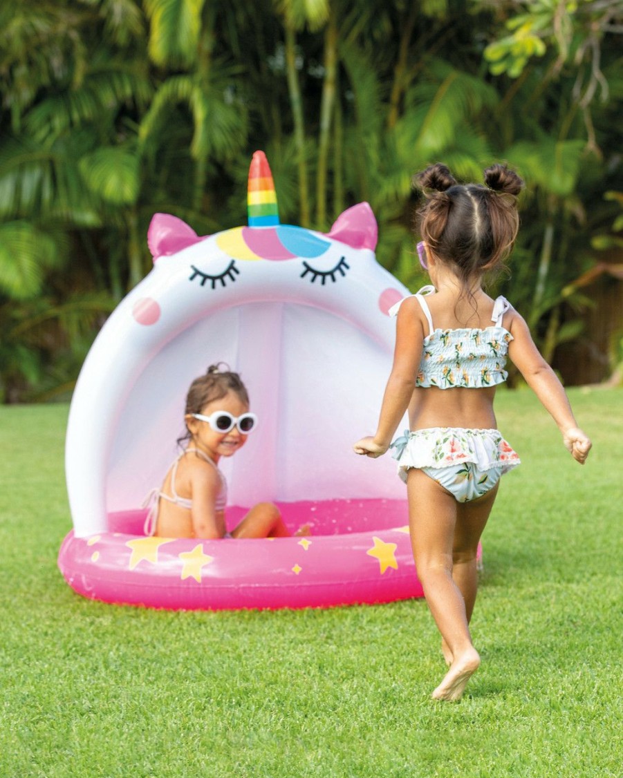 Above Ground Pools INTEX | Caticorn Inflatable Kiddie Pool