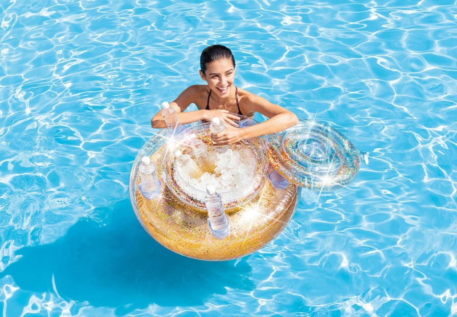 Floats & Toys INTEX | Glitter Mega Chill Floating Inflatable Cooler