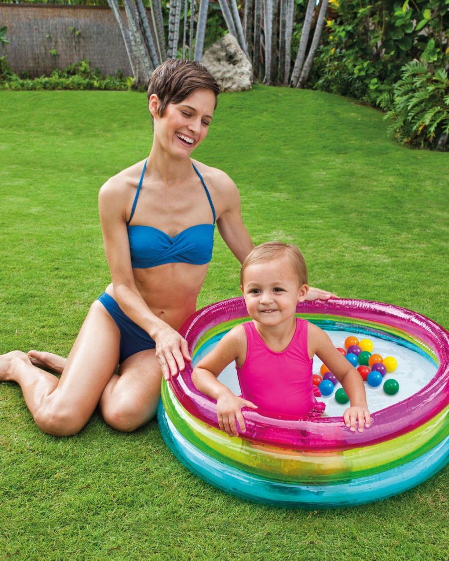 Floats & Toys INTEX | Classic 3-Ring Baby Inflatable Ball Pit