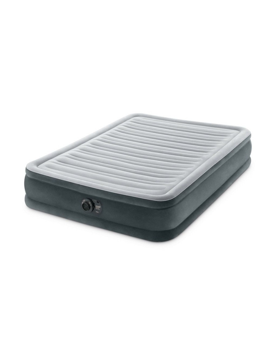 Air Mattresses INTEX | Dura-Beam® Deluxe Comfort-Plush Air Mattress 13" Full W/ Built-In Electric Pump