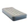 Air Mattresses INTEX | Dura-Beam® Standard Pillow Rest Air Mattress 12" Twin W/ Built-In Electric Pump