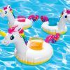 Floats & Toys INTEX | Unicorn Inflatable Drink Floaties - 3 Pack