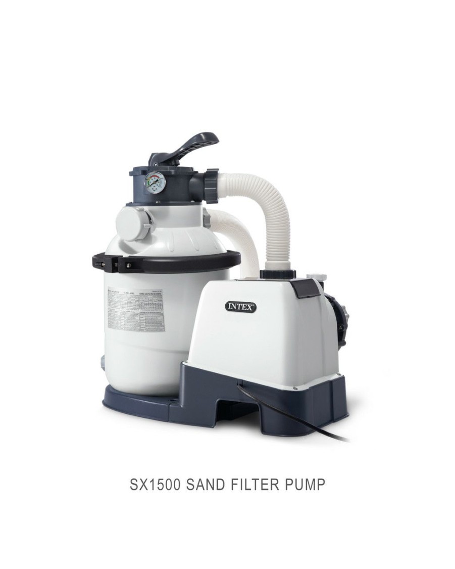 Above Ground Pools INTEX | Krystal Clear™ Sand Filter Pump - 1500 Gph