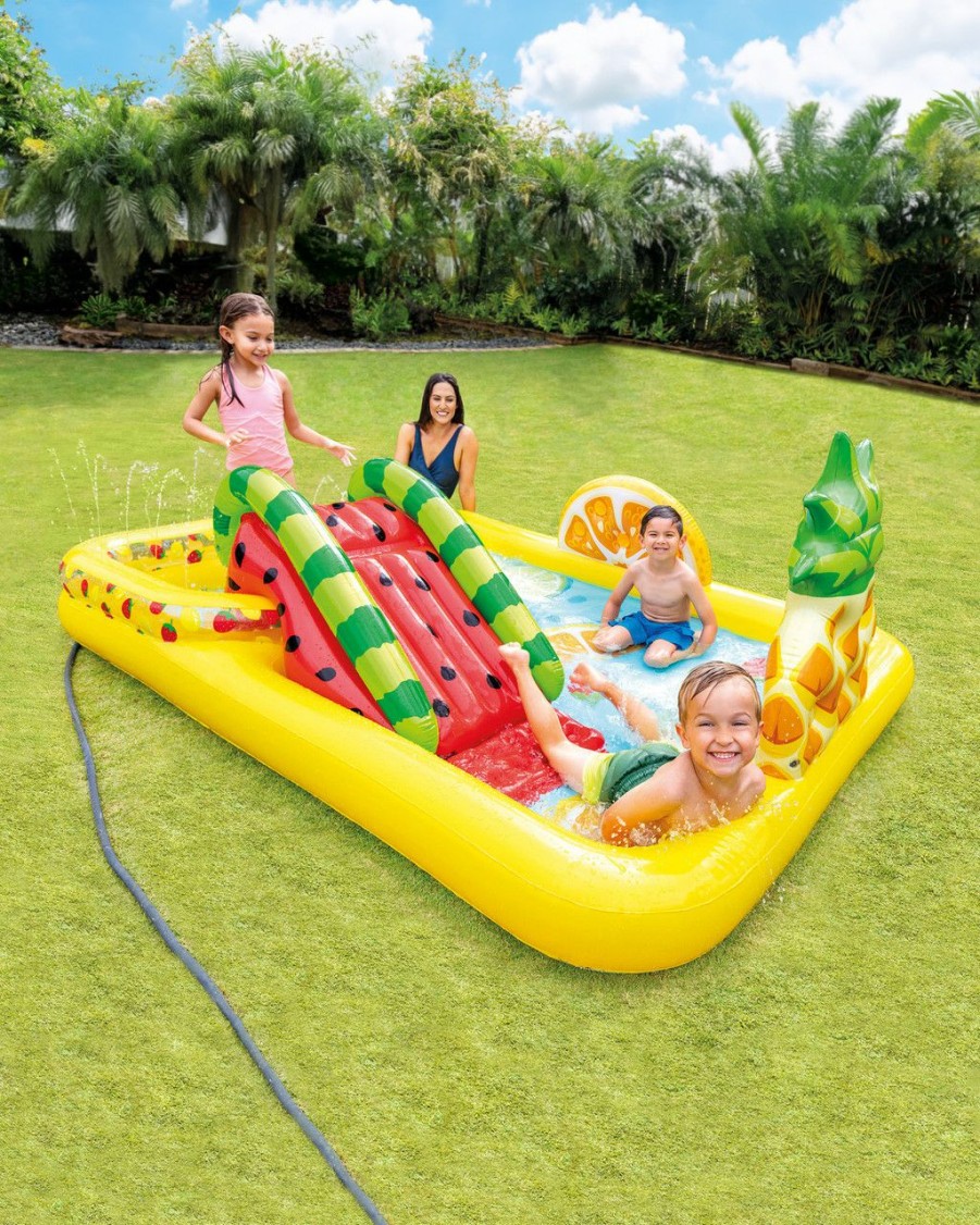 Floats & Toys INTEX | Fun 'N Fruity Inflatable Play Center W/ Slide