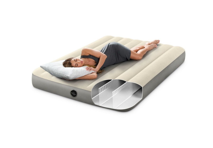 Air Mattresses INTEX | Dura-Beam® Standard Air Mattress 10" Full (Pump Not Included)