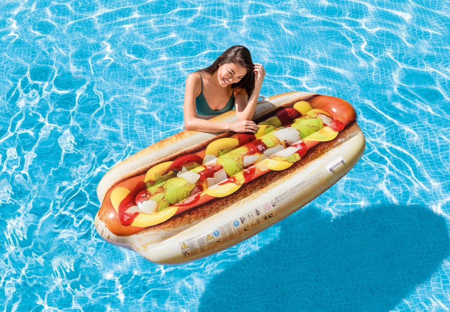 Floats & Toys INTEX | Jumbo Hot Dog Inflatable Floating Mat