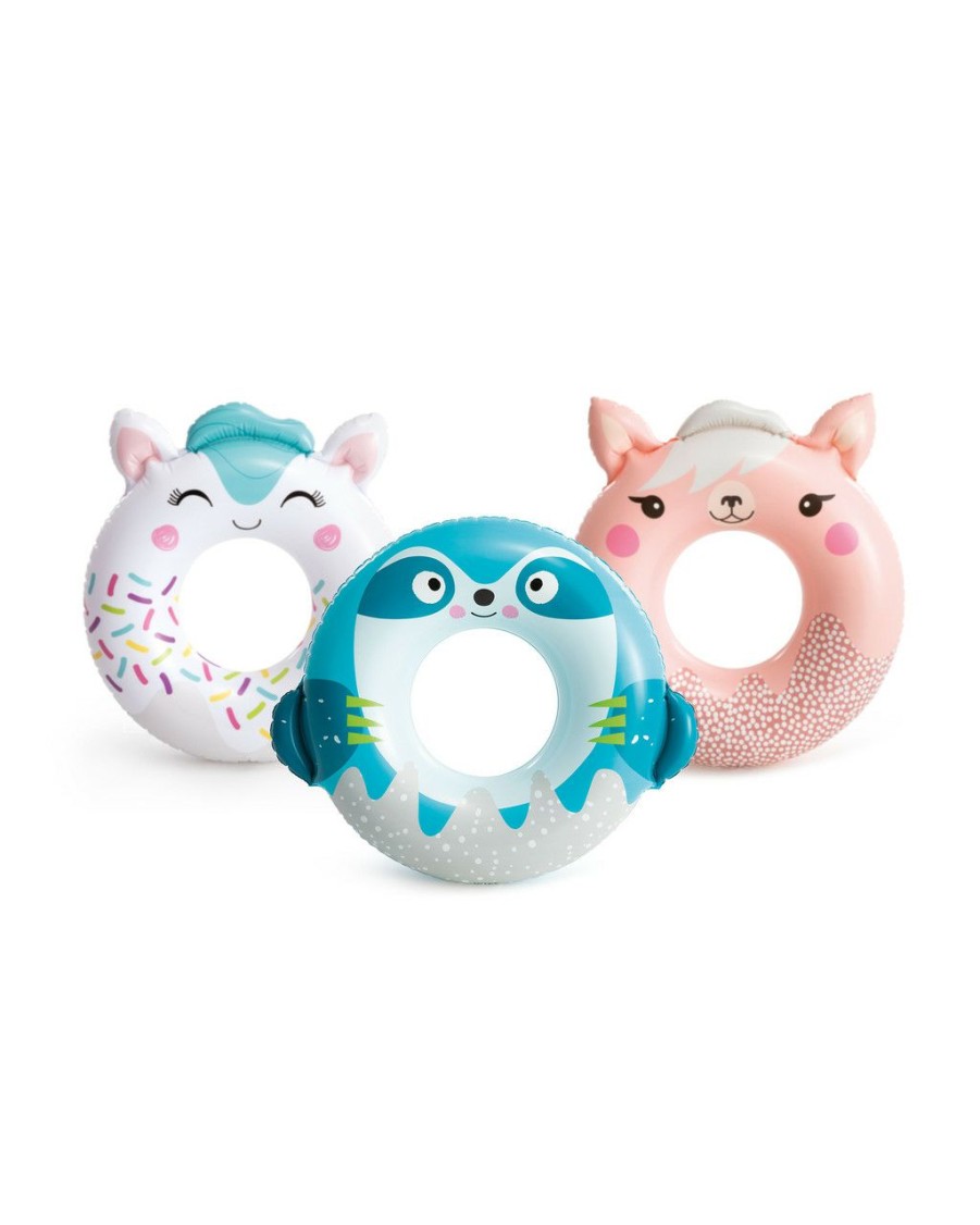 Floats & Toys INTEX | Cute Animal Inflatable Swim Rings - Assortment