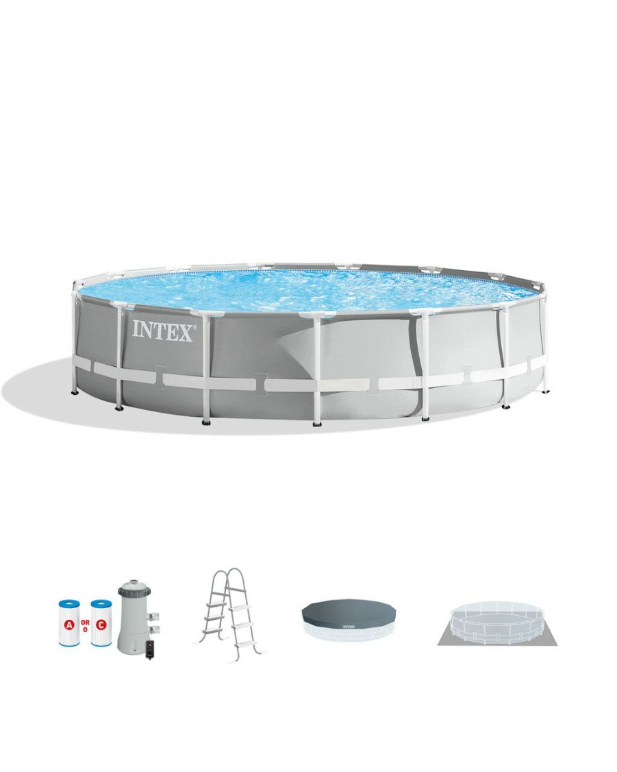 Above Ground Pools INTEX | Prism Frame™ 15' X 42" Above Ground Pool Set