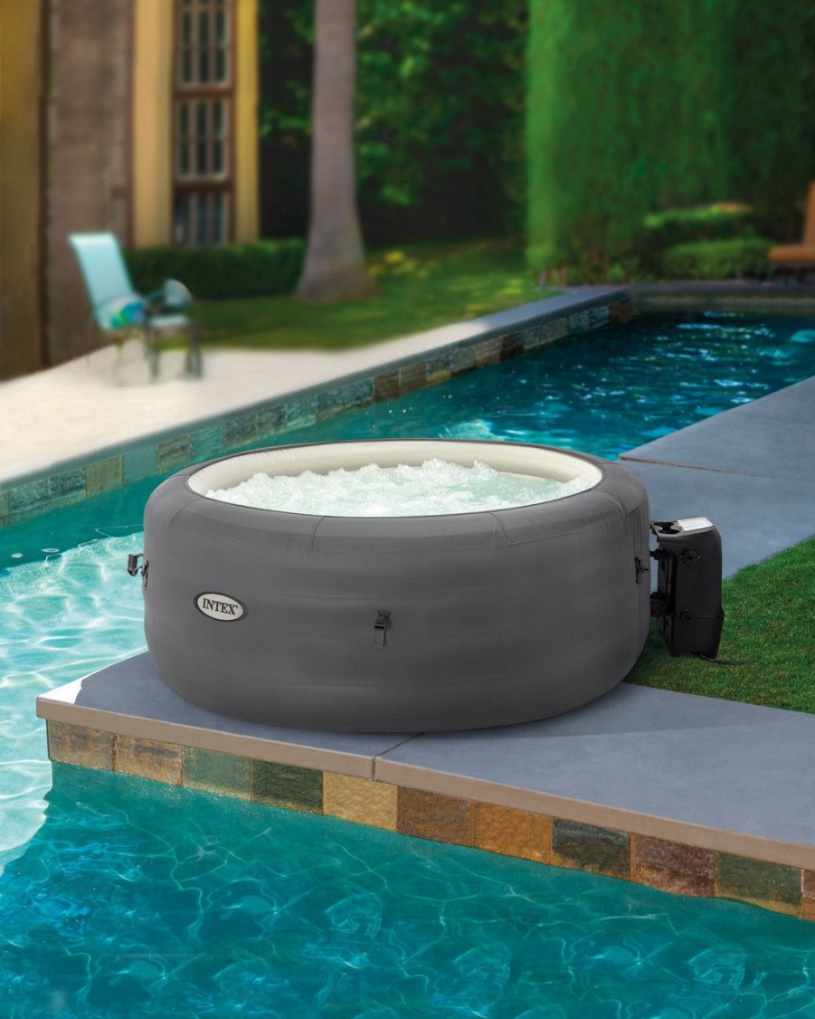 Spas INTEX | Simplespa Bubble Massage Inflatable Hot Tub -- 4 Person