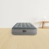 Air Mattresses INTEX | Dura-Beam® Standard Prestige Air Mattress 12" Twin W/ Built-In Usb Electric Pump