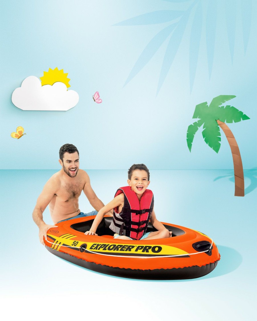 Floats & Toys INTEX | Explorer™ Pro 50 Inflatable Boat - 1 Person (Boat Only)