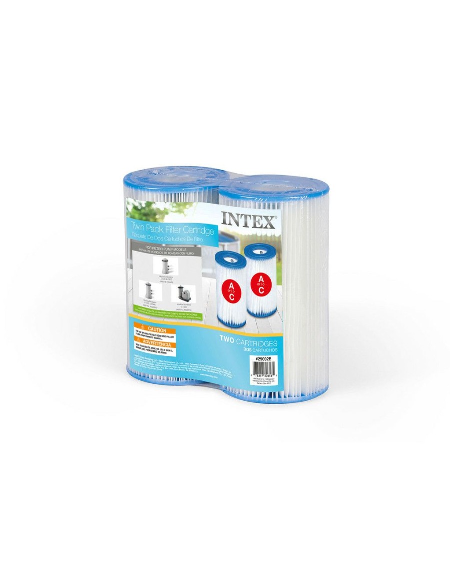 Above Ground Pools INTEX | Type A Pool Filter Cartridge - 2 Pack