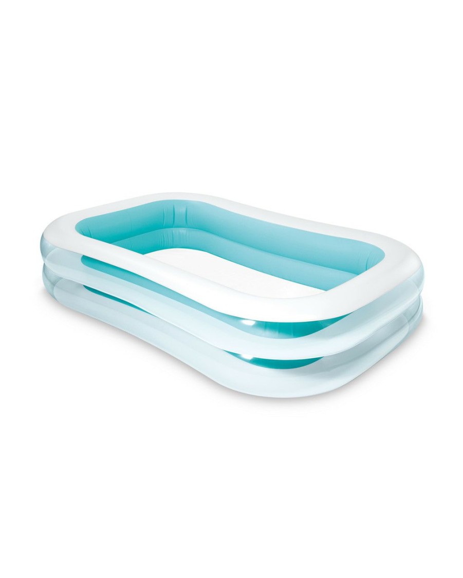 Above Ground Pools INTEX | Swim Center® Inflatable Family Pool - Transparent/Blue