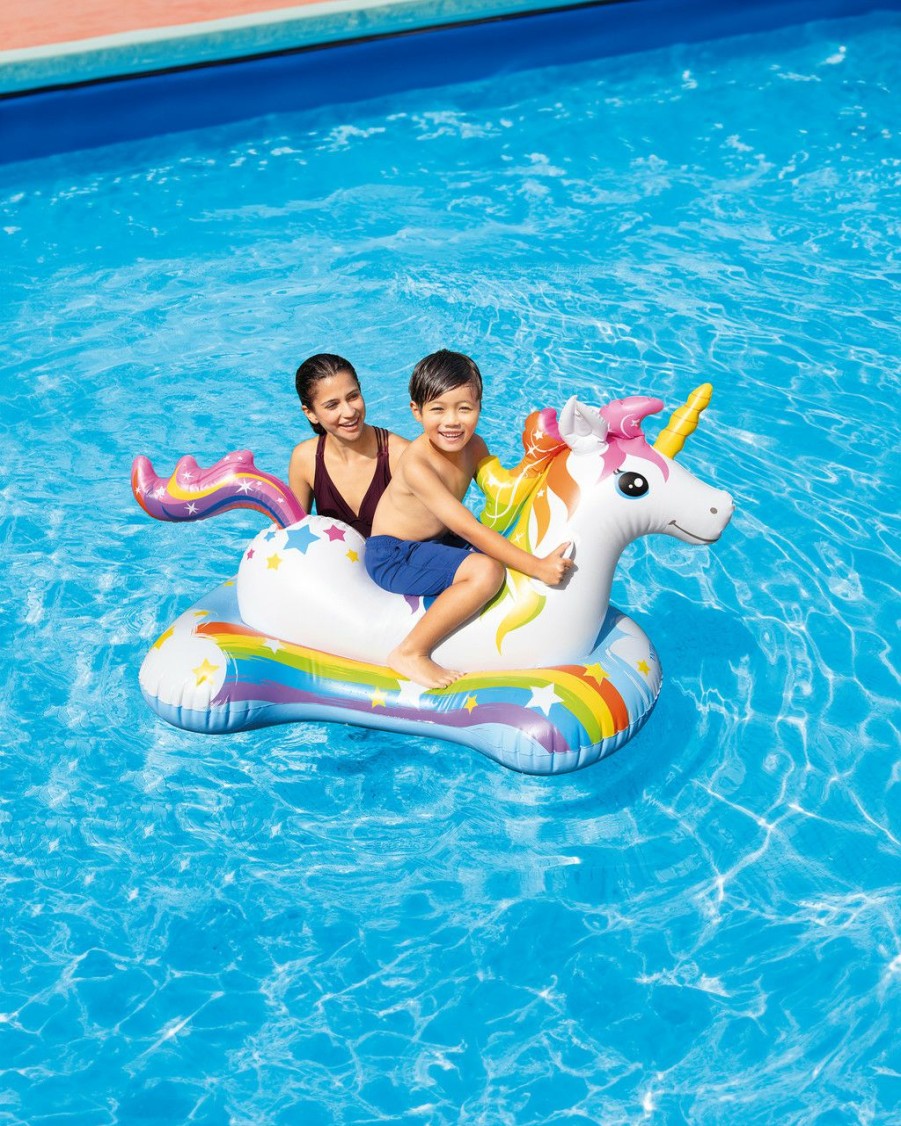 Floats & Toys INTEX | Magical Unicorn Ride-On Inflatable Pool Float