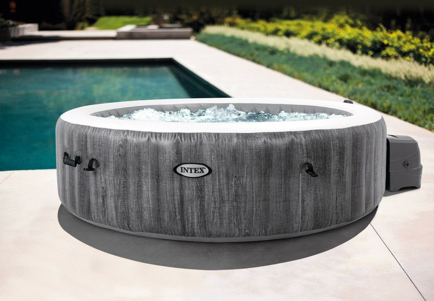 Spas INTEX | Purespa™ Greywood Deluxe Inflatable Hot Tub Set - 6 Person