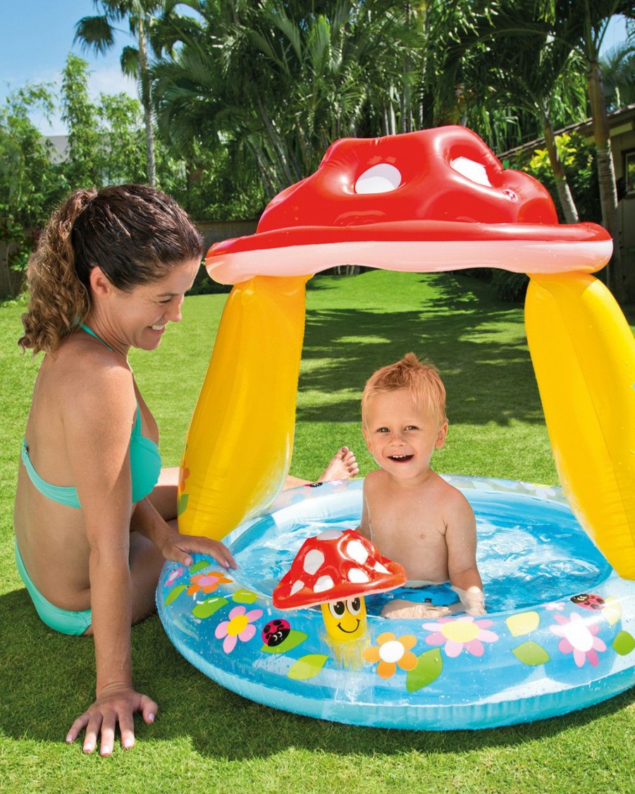 Above Ground Pools INTEX | Mushroom Inflatable Kiddie Pool