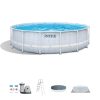 Above Ground Pools INTEX | Chevron Prism Frame™ Above Ground Pool Set - 16' X 48"